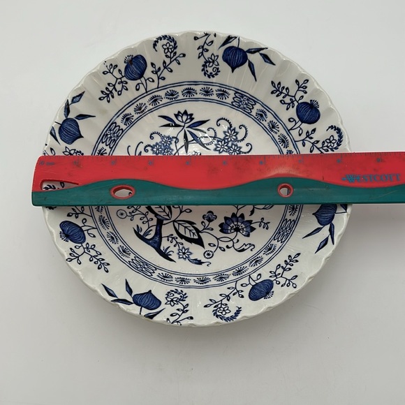 J&G Meakin Blue Nordic | Blue Onion Coupe Vegetable/Pasta Bowl - Picture 16 of 16